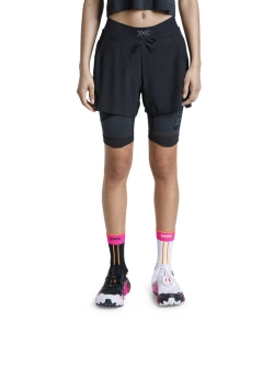 Legginsy termoaktywne damskie X-Bionic XCeed Run krótkie czarne