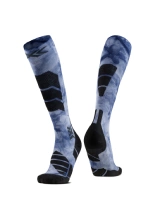 Skarpety termoaktywne X-Socks Ski Expert Wild niebiesko-czarne