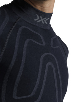 Koszulka termoaktywna X-Bionic Heatloop z długim rękawem czarna