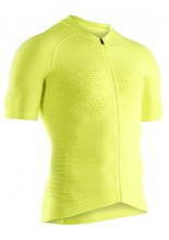 Koszulka męska X-Bionic Effektor 4.0 Bike Zip żółta