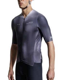 Koszulka termoaktywna z krótkim rękawem X-Bionic Corefusion Aero Jersey czarno-szara