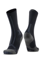 Skarpety termoaktywne X-Socks TrailRun Discover Crew czarno-szare