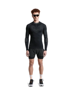 Koszulka termoaktywna X-Bionic Twyce Race z długim rękawem czarno-szara