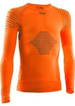 Koszulka termoaktywna dziecięca X-Bionic Invent 4.0 pomarańczowa