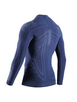 Koszulka termoaktywna X-Bionic Heatloop z długim rękawem granatowa