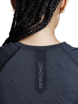 Koszulka termoaktywna damska X-Bionic XCeed Run z krótkim rękawem czarna