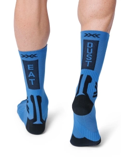 Skarpety termoaktywne X-Socks Bike Perform Crew niebiesko-czarne