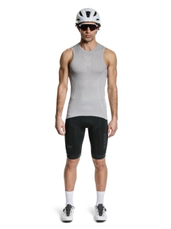 Koszulka termoaktywna unisex bez rękawów X-Bionic Xceed Ride szara