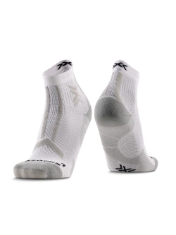 Skarpety termoaktywne X-Socks TrailRun Discover Ankle biało-szare