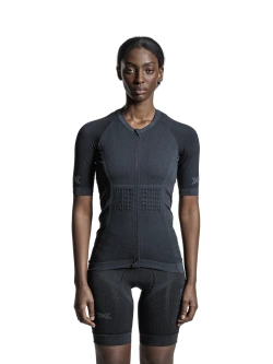 Koszulka termoaktywna damska X-Bionic XCeed Ride kolarska z krótkim rękawem pomarańczowa