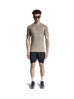 Koszulka termoaktywna z krótkim rękawem X-Bionic Xceed Run beżowa