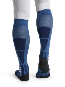 Skarpety termoaktywne X-Socks Ski Perform Patriot France OTC niebiesko-białe