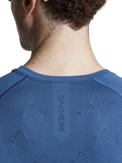 Koszulka termoaktywna z krótkim rękawem X-Bionic Xceed Run niebieska