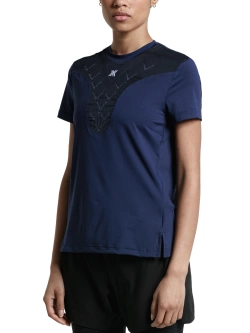 Koszulka termoaktywna damska z krótkim rękawem X-Bionic Corefusion Run niebieska