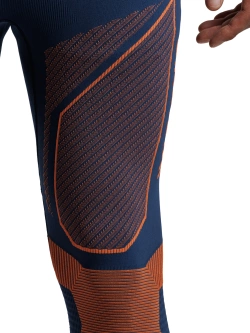 Legginsy termoaktywne X-Bionic Energy Accumulator Light niebiesko-pomarańczowe