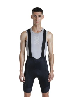 Spodenki termoaktywne X-Bionic Corefusion Ride krótkie z szelkami czarne