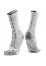 Skarpety termoaktywne X-Socks TrailRun Discover Crew biało-szare
