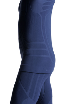 Koszulka termoaktywna X-Bionic Heatloop z długim rękawem granatowa