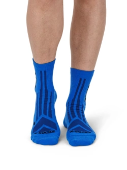 Skarpety termoaktywne X-Socks Hike Perform Discover Ankle niebieskie