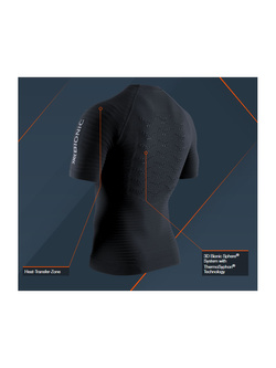 Koszulka męska X-Bionic Effektor 4.0 Run czarna
