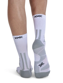 Skarpety termoaktywne X-Socks TrailRun Discover Crew biało-szare