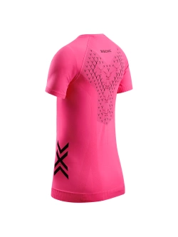 Koszulka termoaktywna damska X-Bionic Twyce Run z krótkim rękawem różowa