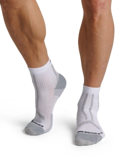 Skarpety termoaktywne X-Socks TrailRun Discover Ankle biało-szare