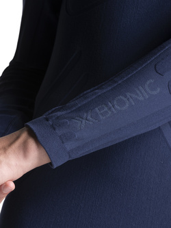 Koszulka termoaktywna X-Bionic Heatloop z długim rękawem granatowa