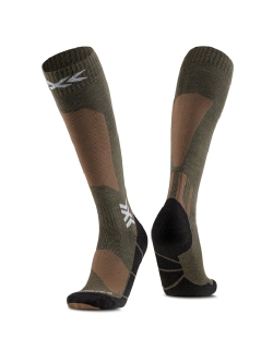 Skarpety termoaktywne X-Socks Ski Discover Merino OTC brązowe