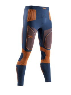 Legginsy termoaktywne X-Bionic Energy Accumulator Light niebiesko-pomarańczowe