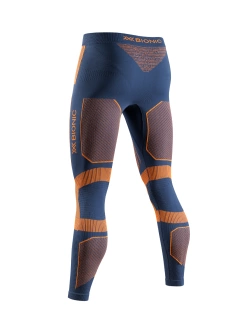 Legginsy termoaktywne X-Bionic Energy Accumulator Light niebiesko-pomarańczowe