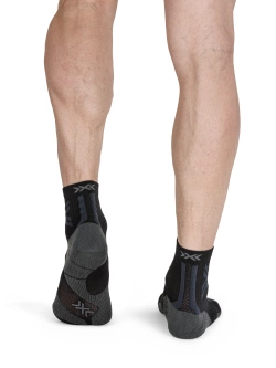 Skarpety termoaktywne X-Socks TrailRun Discover Ankle czarno-szare