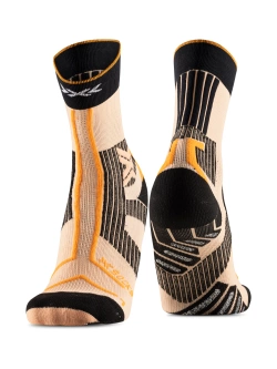 Skarpety termoaktywne X-Socks Trailrun Terraskin Expert pomarańczowo-czarne