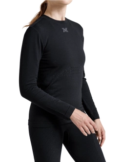 Koszulka termoaktywna damska X-Bionic Mightywool z długim rękawem czarna