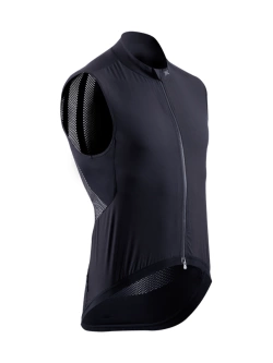 Kamizelka termoaktywna X-Bionic Spherewind rowerowa czarna