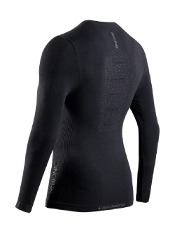 Koszulka termoaktywna X-Bionic Mightywool długim rękawem czarna