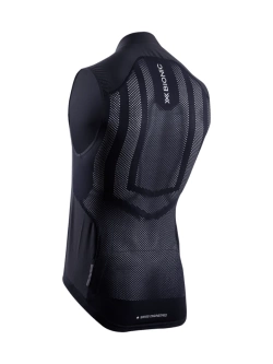 Kamizelka termoaktywna X-Bionic Spherewind rowerowa czarna