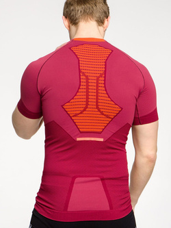 Koszulka męska X-Bionic Invent 4.0 Run Speed czerwona