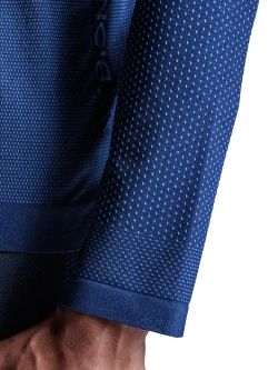 Koszulka termoaktywna z długim rękawem X-Bionic Xceed Run granatowa