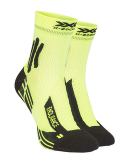 Skarpety X-Socks Endurance 4.0 żółto-czarne
