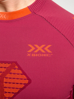 Koszulka męska X-Bionic Invent 4.0 Run Speed czerwona