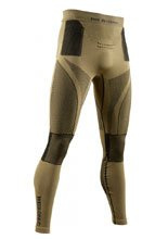 Legginsy termoaktywne X-Bionic Radiactor 4.0 złoto-czarne