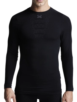 Koszulka termoaktywna X-Bionic Mightywool długim rękawem czarna