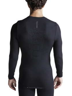 Koszulka termoaktywna X-Bionic Mightywool długim rękawem czarna