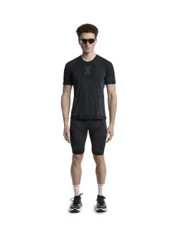 Koszulka termoaktywna z krótkim rękawem X-Bionic Xceed Run czarna