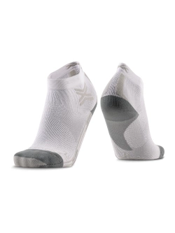 Skarpety termoakywne damskie X-Socks Run Discover Ankle biało-szare
