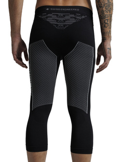 Legginsy termoaktywne 3/4 X-Bionic Energy Accumulator Wild czarno-szare