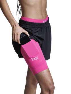 Spodenki termoaktywne damskie X-Bionic Effector 2in1 czarno-różowe