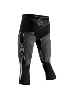 Legginsy termoaktywne 3/4 X-Bionic Energy Accumulator Wild czarno-szare