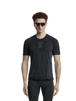 Koszulka termoaktywna z krótkim rękawem X-Bionic Xceed Run czarna